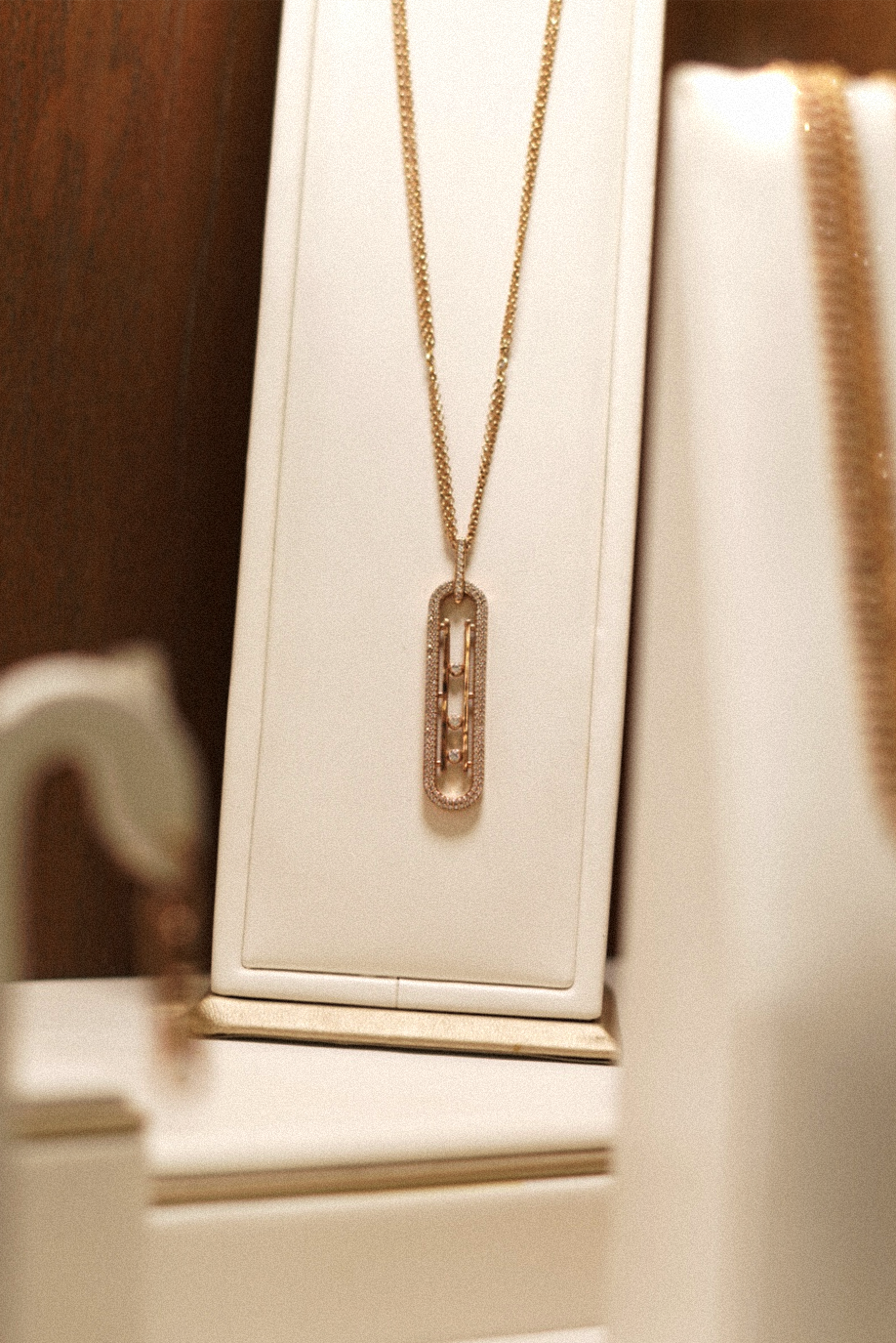 Luxury gold jewellery piece